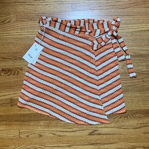 Maaji Vibrant Striped Crochet Swim Coverup